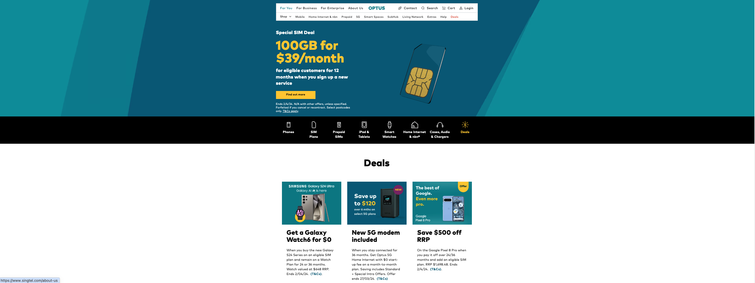 optus